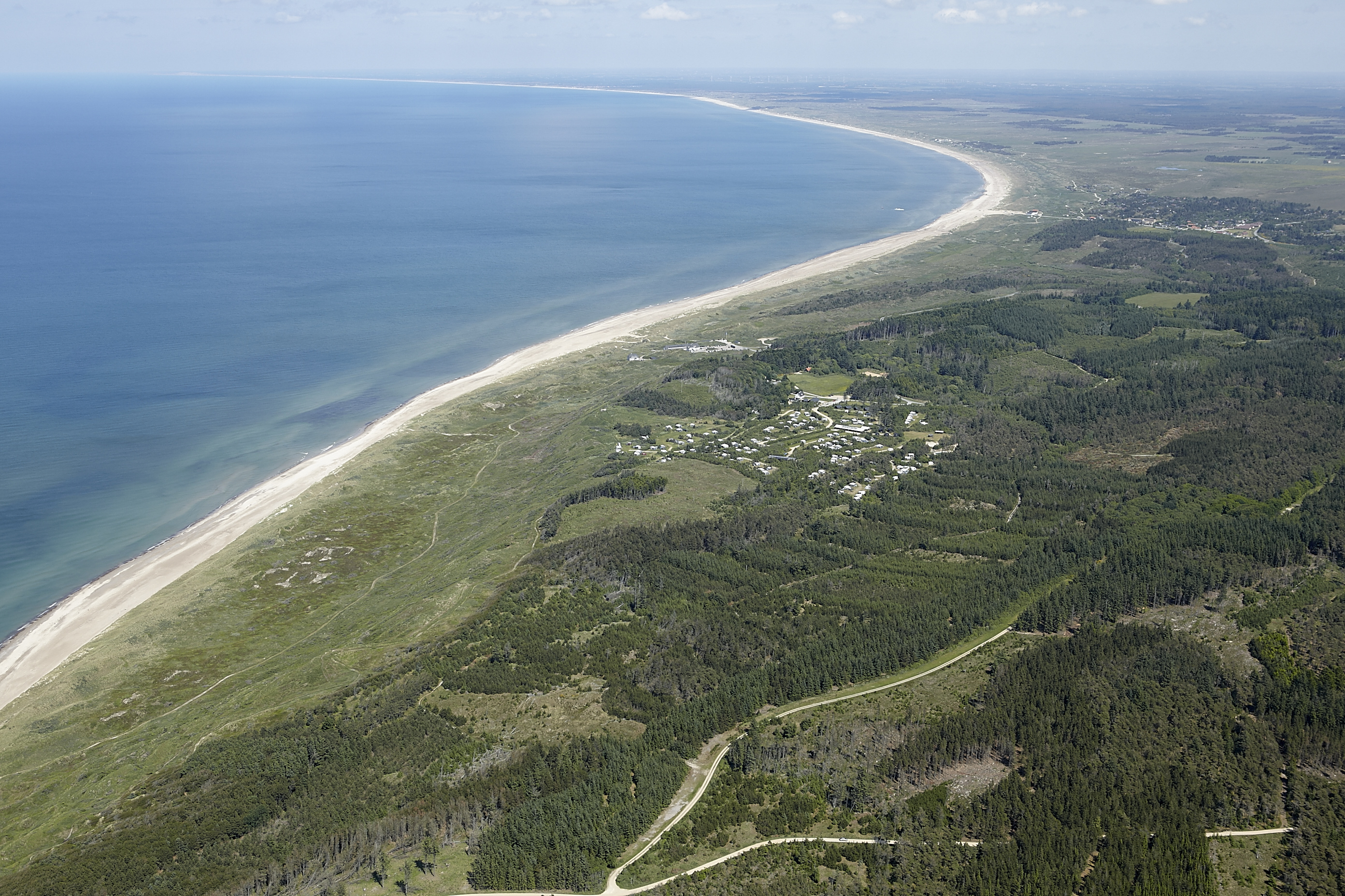 Jammerbugtens kystlinje ved Svinkløv