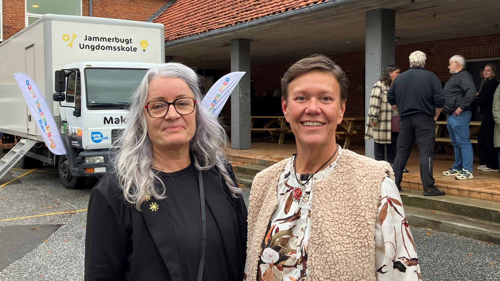 Ulla Flintholm og Susanne Møller Jensen talte
