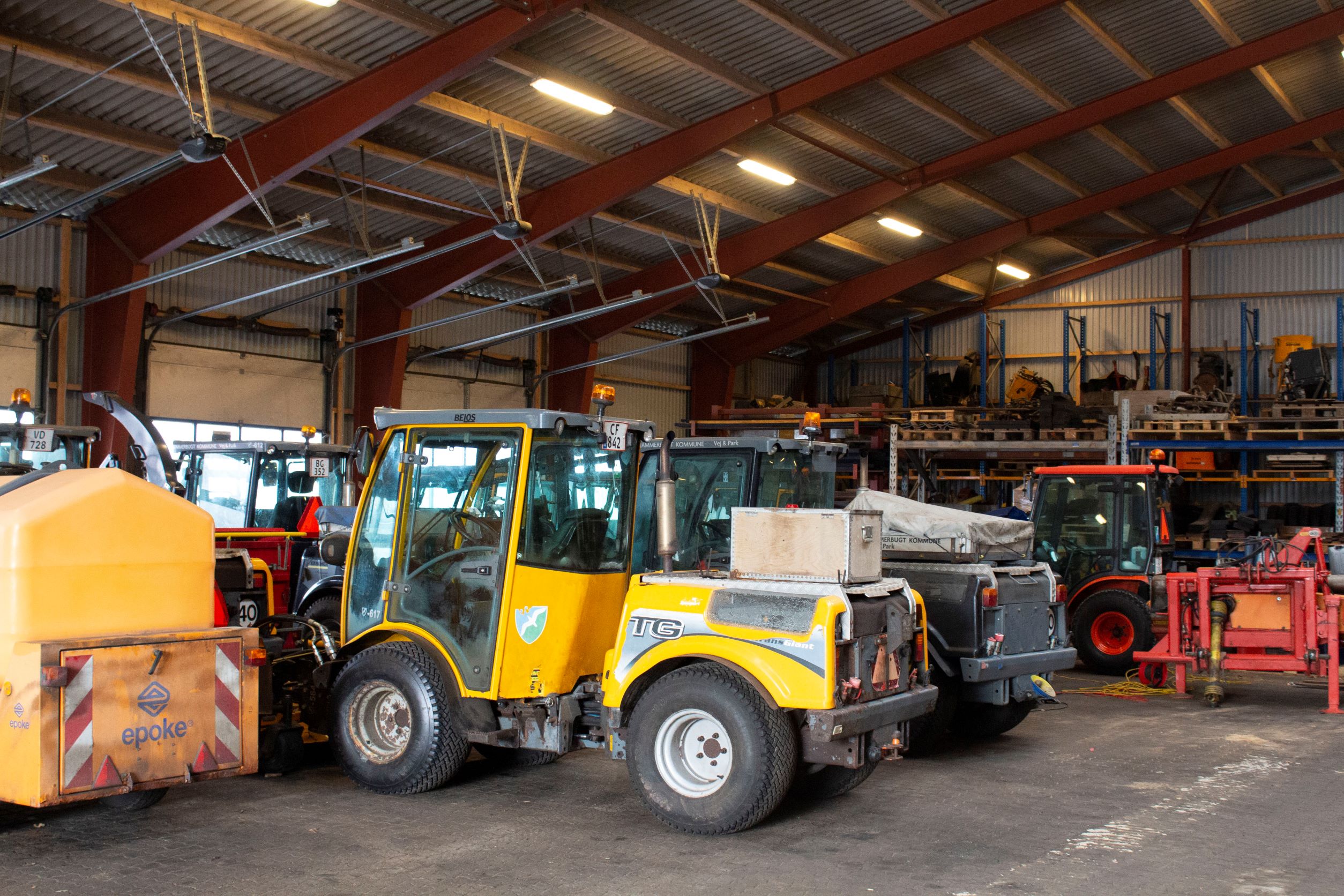 Entreprenør-maskiner