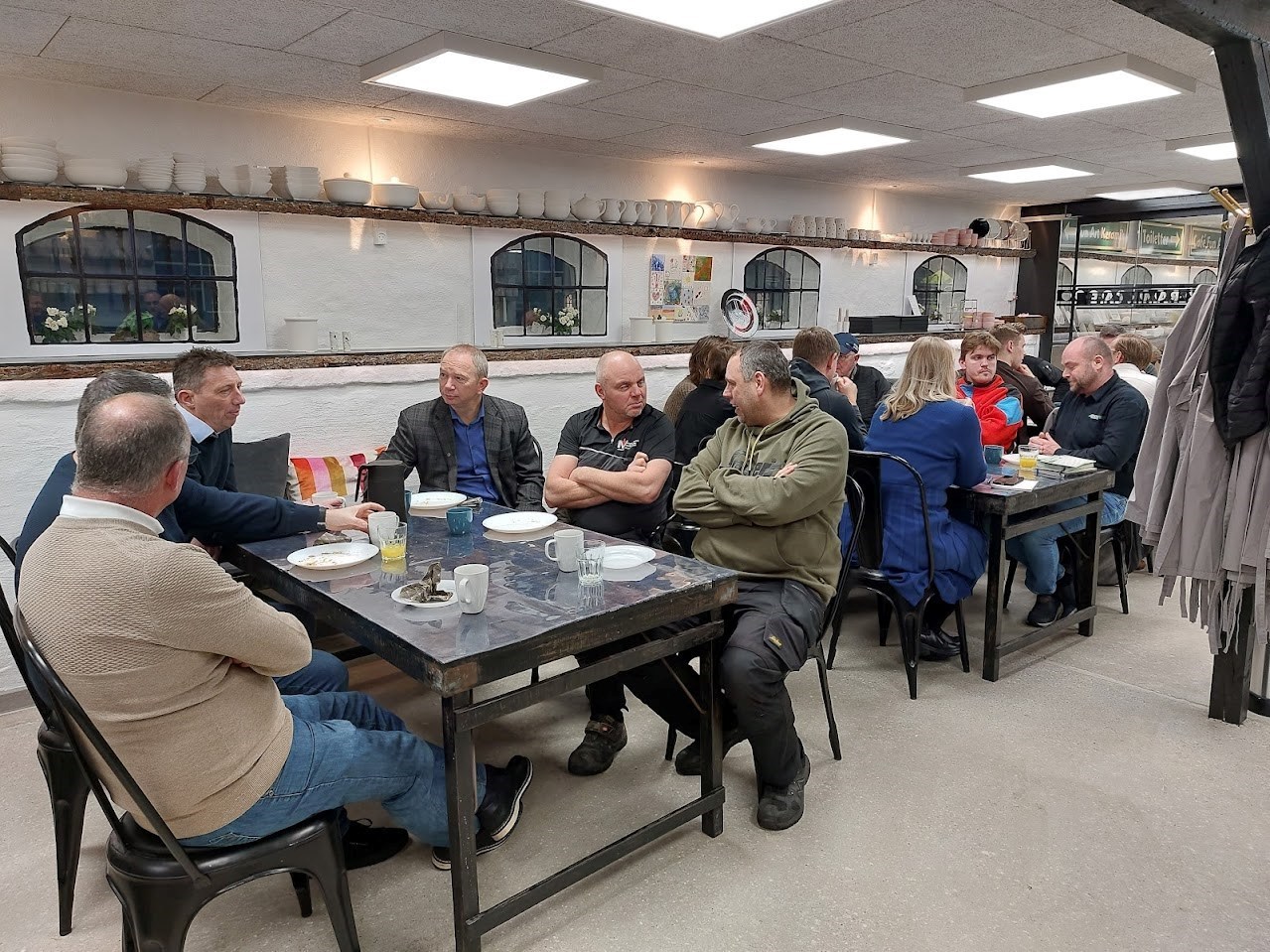 Møde i erhvervsnetværk