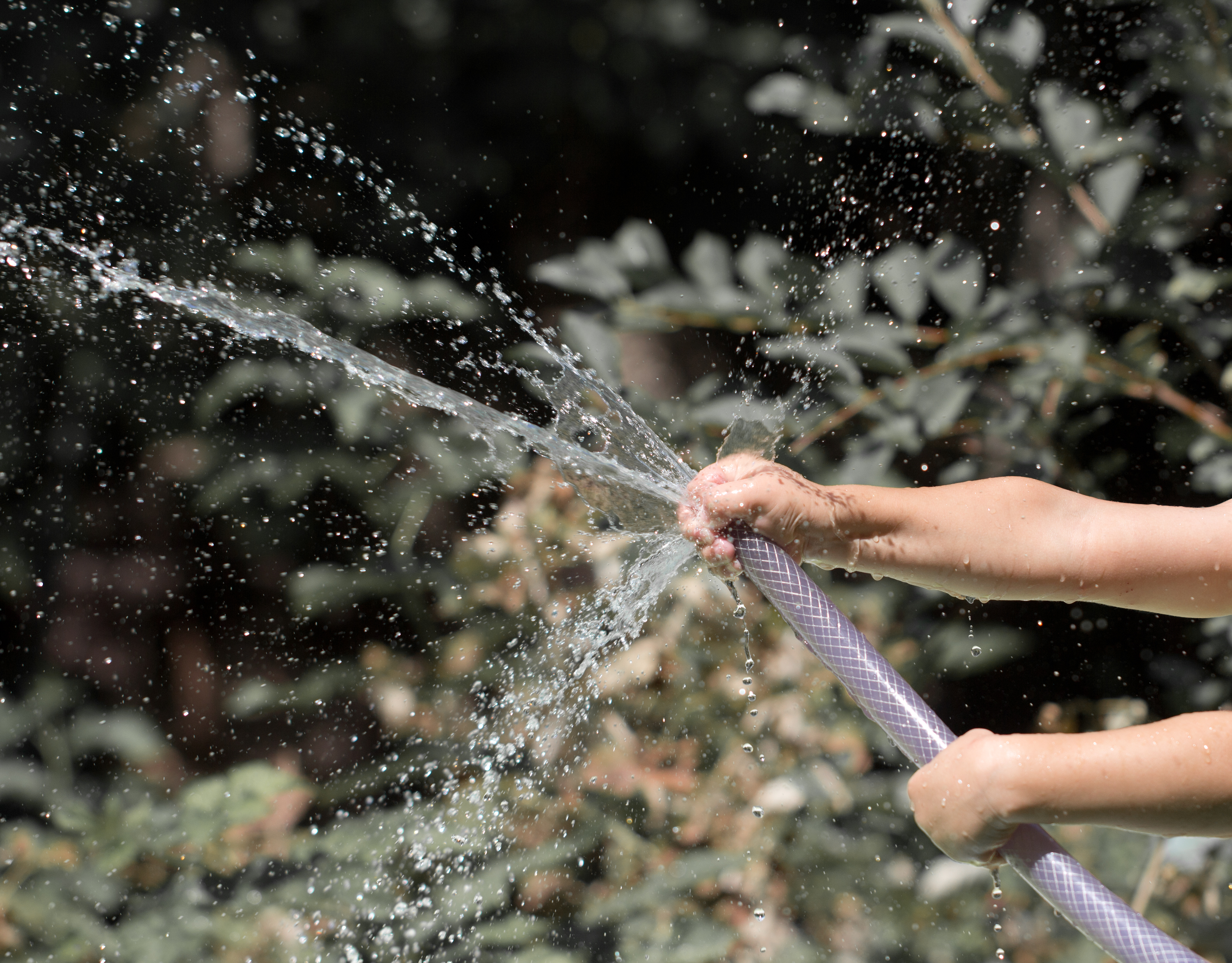 barn holder vandslange