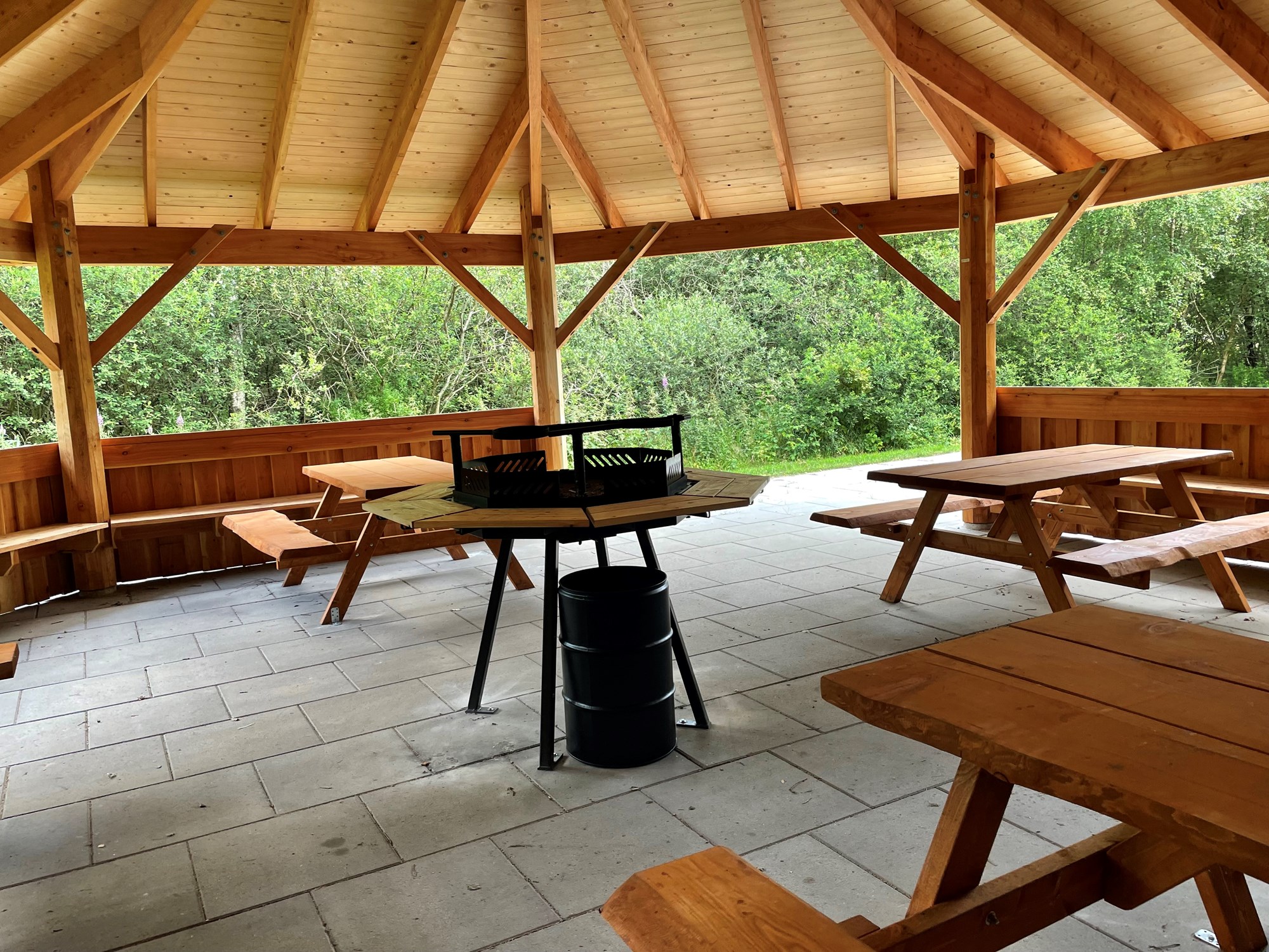 Bålhytte ved Moseby