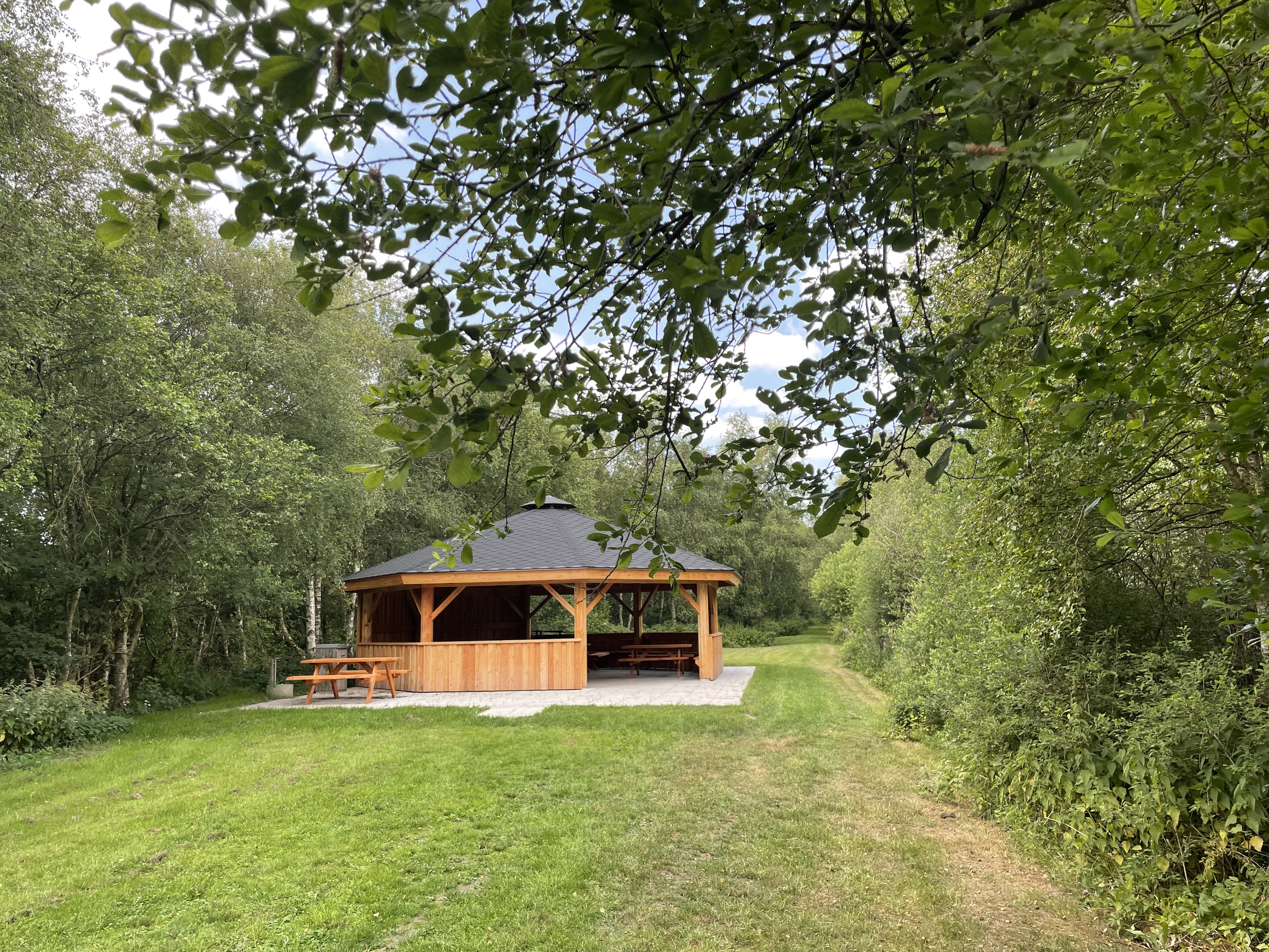 Bålhytte ved Moseby